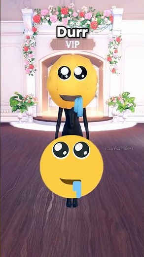 The "Durr" emoji meme is so goofy! 😭 #dresstoimpress #dti #robloxmemes #shorts