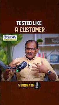 Royal Enfield CEO Tests Bikes Like a Customer | B. Govindarajan | Gobinath #shorts