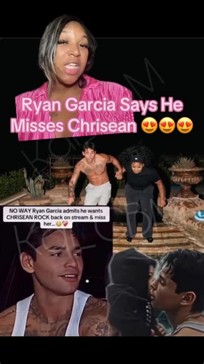 Breanna McRae on Instagram: "Ryan Garcia misses Chrisean #viral #fyp #fypviralシ #chriseanrock #ryangarcia"