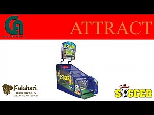 The Simpsons Soccer - Attract Mode