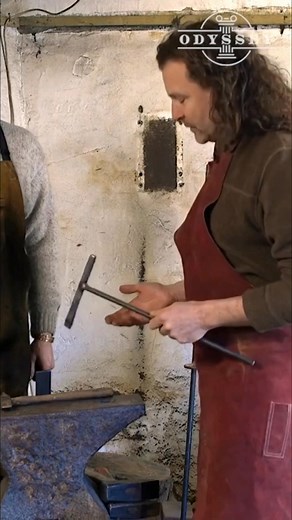 It's more than just using standard tools. It's about identifying the problem and crafting the solution. Every bladesmith makes their own tools, and every sword reflects the nature of its maker. It's personal. #CustomTools #ProblemSolving #Bladesmith #Craftsmanship #PersonalTouch | Odyssey - Ancient History