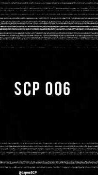 SCP-006 explicado- La fuente de la juventud