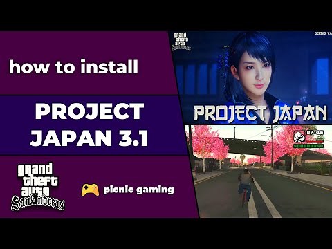 How to install Project Japan 3.1 Mod in Gta Sa | Amazing Japan City in GTA Sa | Japan mod for Gta Sa