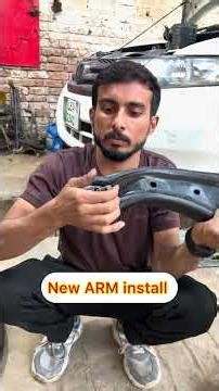 How to solve suspension arm bush bad noise #automobile #mechanic #automotive #suspension follow me ✅