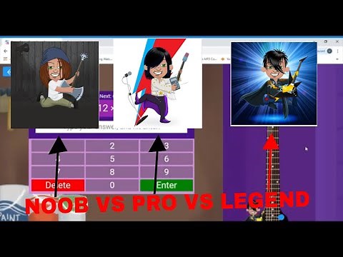 NOOB VS PRO VS LEGEND TTRockstars