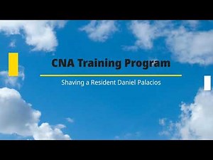 CNA Performance Skills | Shaving a Resident