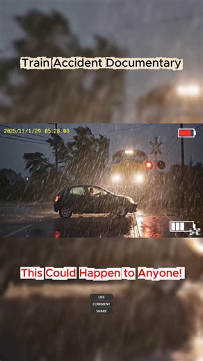 Watch This Train Crash Unfold in Real Time | Caught on Cam