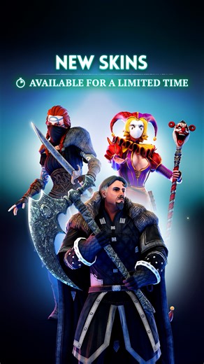 Here are the limited edition skins available this month! Get them while you still can 👀 | Evil Lands