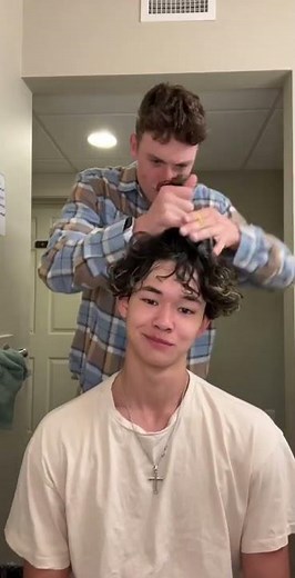 Guys Volleyball Hair Tutorial 😂🤷‍♂️ PMEvolleyball Shorts