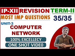 Term 2 Most Important Questions and Revision Computer Network Informatics Practices Class 12