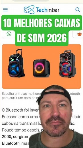MELHORES CAIXAS DE SOM BLUETOOTH 2026 CUSTO BENEFICIO