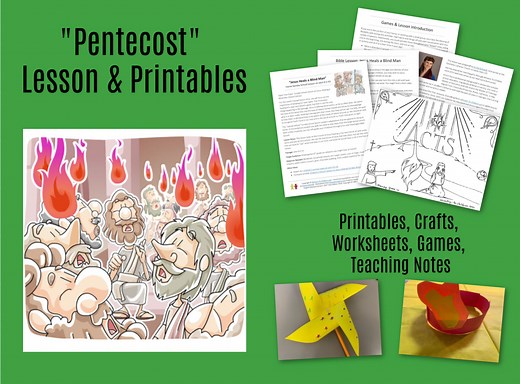 Pentecost Bible Study Lesson for Kids from Acts 2:1-21 - Ministry To Children
