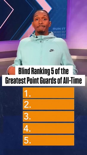 15K views · 2K reactions | Steph, Magic, A.I. — Lou had to blindly rank five of the greatest point guards ever, did he get it right? 樂 | Run It Back FDTV | Facebook