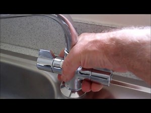 How to fix wobbling kitchen taps permanently.