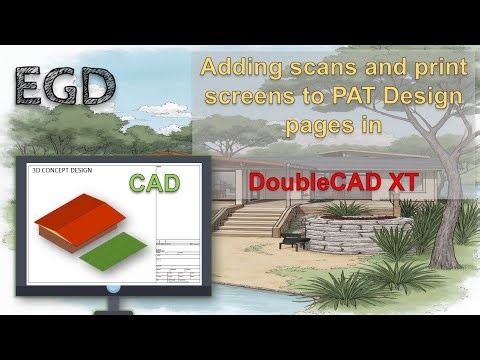 Adding print screens to PAT Design pages in DoubleCAD XT