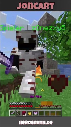 1 Minecraft PYRO KitFA #gaming #minecraft #minecraftpvp #pvp #shorts #foryou #herosmith