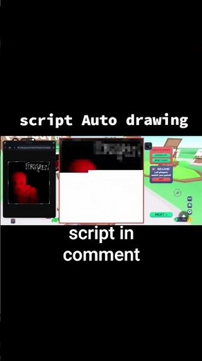 Auto Drawing Script! FREE💢 #AutoDrawing #roblox #script #drawing #tutorial #shorts #scriptshowcase