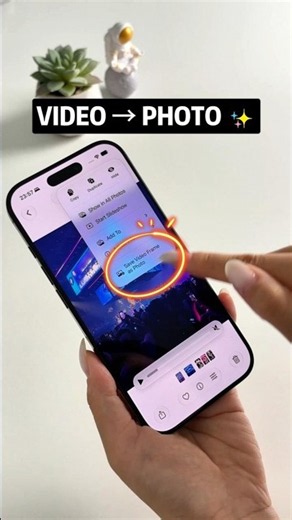 iOS 27 Just Made Saving Video Frames SO Much Easier 🤯#shorts
