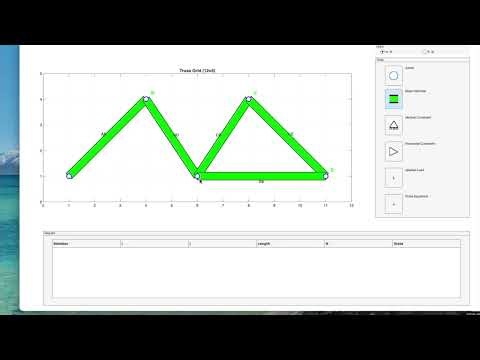 Truss Creator MATLAB Program
