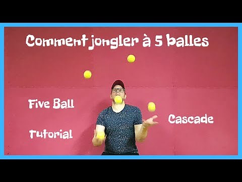 Comment jongler à 5 balles|TUTO Five Ball Cascade|by Infinite Tutorials