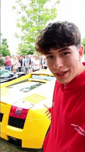 Me infiltré en una quedada de superdeportivos #coches #vlog