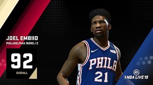 NBA Live 19 Player Ratings - Top 5 Centers