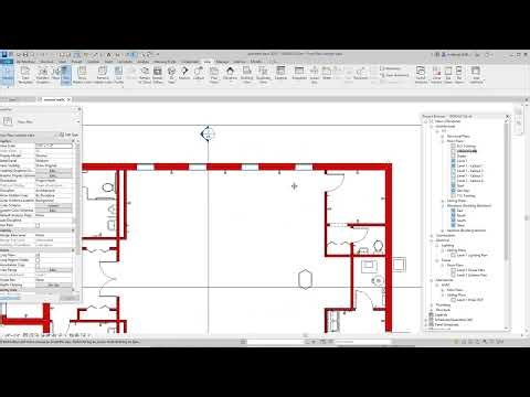 Revit how to create colored wall patterns