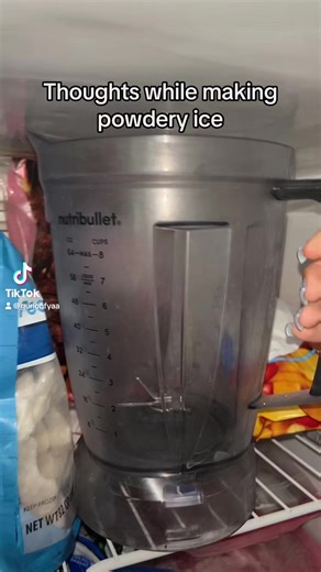 45K views · 910 reactions | Thoughts while making powdery ice ❄️ #iceasmr #iceeating #softiceeating #powderyice | Ice Queen | Facebook