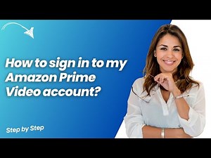 How to sign in to my Amazon Prime Video account ? - Step by Step