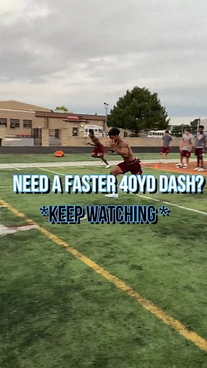 2.6K views · 11 reactions | How to Teach the 40 Yard Dash Start in a...