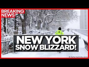 NYC SNOWSTORM LIVE | State of Emergency Declared as Blizzard Whips Tri-State Area with High Winds