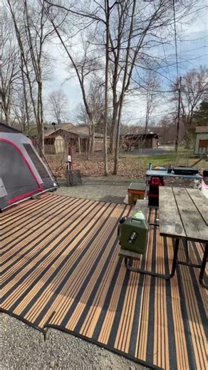 First camp is set up!!