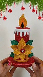 decorative christmas candle crafts to brighten your home | My Arts & Crafts
