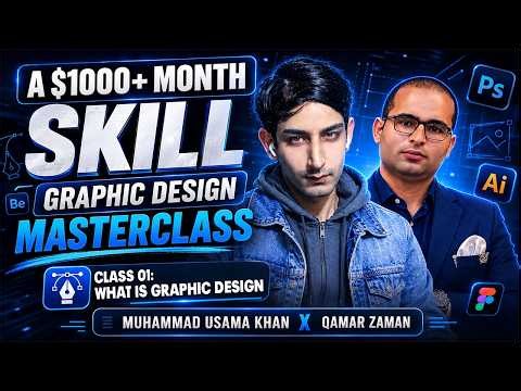 Class 01: What Is Graphic Design? | Graphic Design Masterclass for Beginners