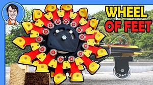 Can These "Walking" Wheels Climb Over Things?