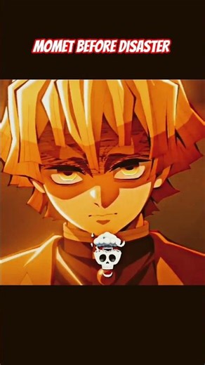 [Zenitsu] transformation in infinity castle 💀🥶 #zenitsu #demonslayer #anime #kaigaku