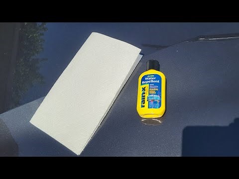 How Do I Apply: Rain-X Original Glass Water Repellent - Vermont Tool Company