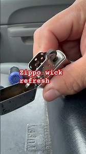 Zippo lighter. Wick refresh. Tips and tricks maintenance. #lighter #zippo #thebest