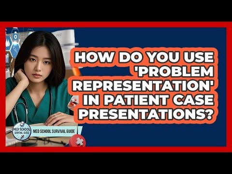 How Do You Use 'problem Representation' In Patient Case Presentations? - Med School Survival Guide