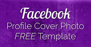 Facebook Profile Cover Photo Size & FREE Template 2025 | LouiseM