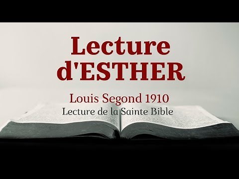ESTHER (Bible Louis Segond 1910)