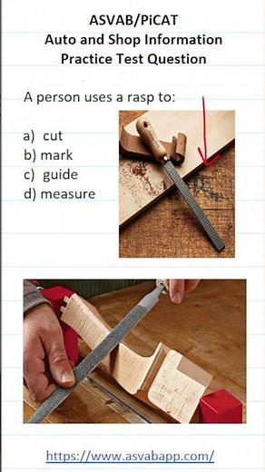 ASVAB/PiCAT Automotive and Shop Info Practice Test Question #acetheasvab with #grammarhero