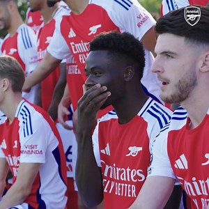 433K views · 32K reactions |  Go behind the scenes of our men’s squad photo https://arsn.al/s6dX3iT The Arsenal 2024/25 ✊ | Arsenal | Facebook