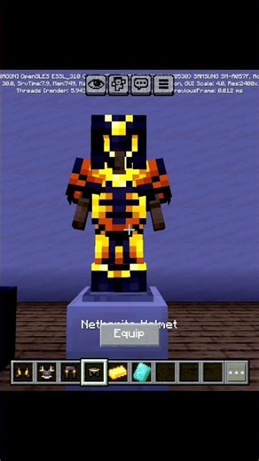 Minecraft God Armor Trim#minecraft