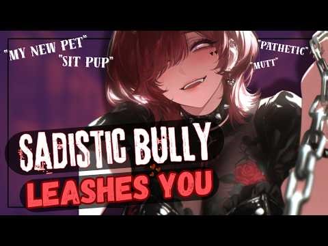 [🌶️spicy🌶️] Sadistic bully takes you for walk [ASMR-ROLEPLAY] [willing-listener]