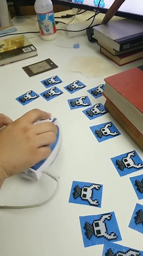 #foryou #foryoupage #perler #hollowknight 150 more keychains and I've made 6000 of them for fanime!!