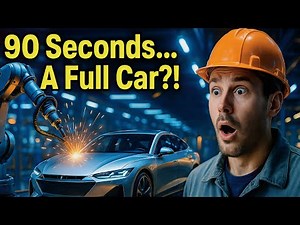 "Just 90 Seconds… Robots Build a Full Car 100× Faster Than Humans!"