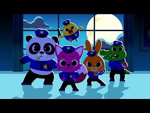 PINKFONG The Police Gameplay Mobile Game for Kids