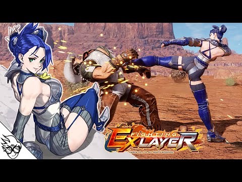 Fighting EX Layer (Arcade/2018) - Blair [Playthrough/LongPlay] (ファイティングEXレイヤー: ブレア・デイム)