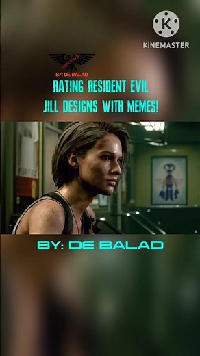 Rating Resident Evil Jill designs with memes #residentevil #gaming #memes #shorts #jillvalentien